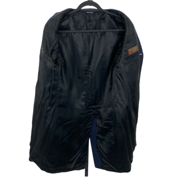 Cashmere Claudio Lugli Coat 46 Blue - Picture 6 of 15